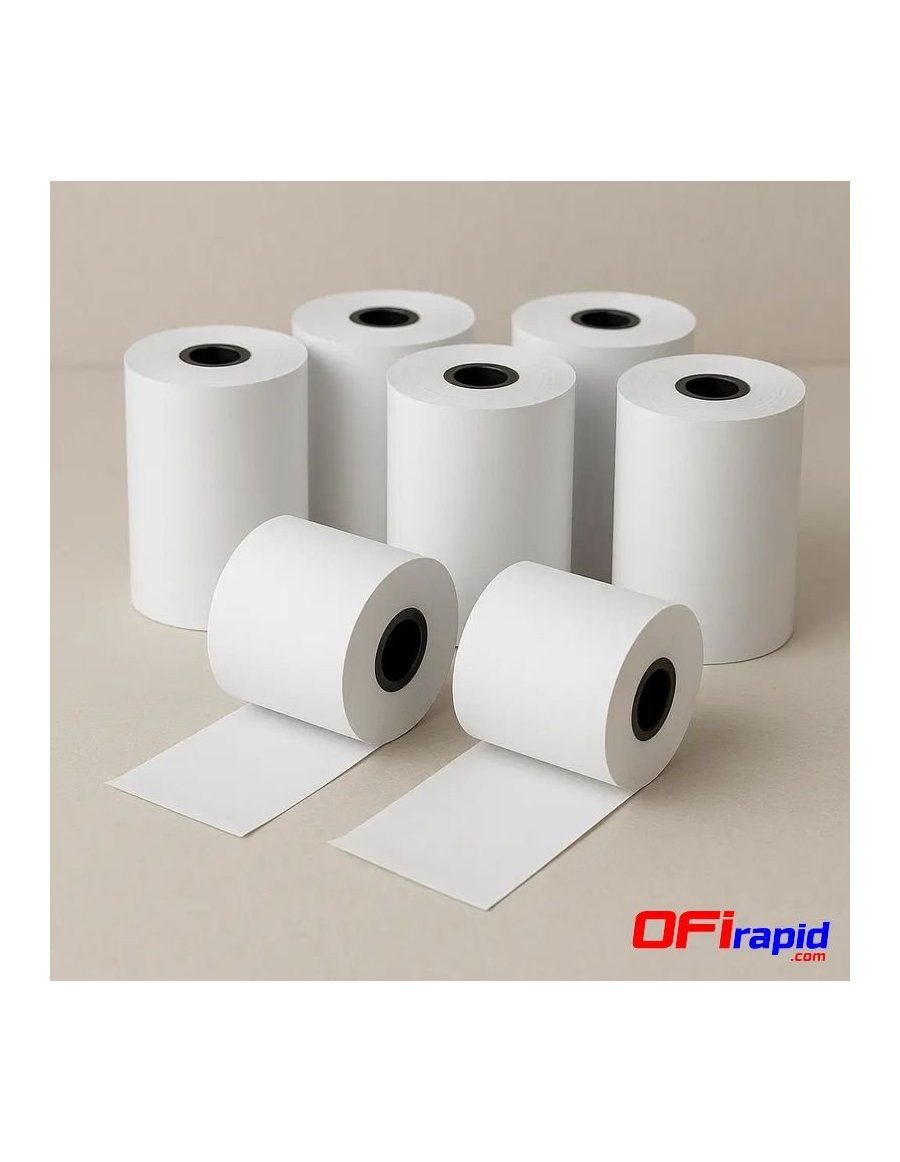 Rollo papel TPV térmico 57×60 mm