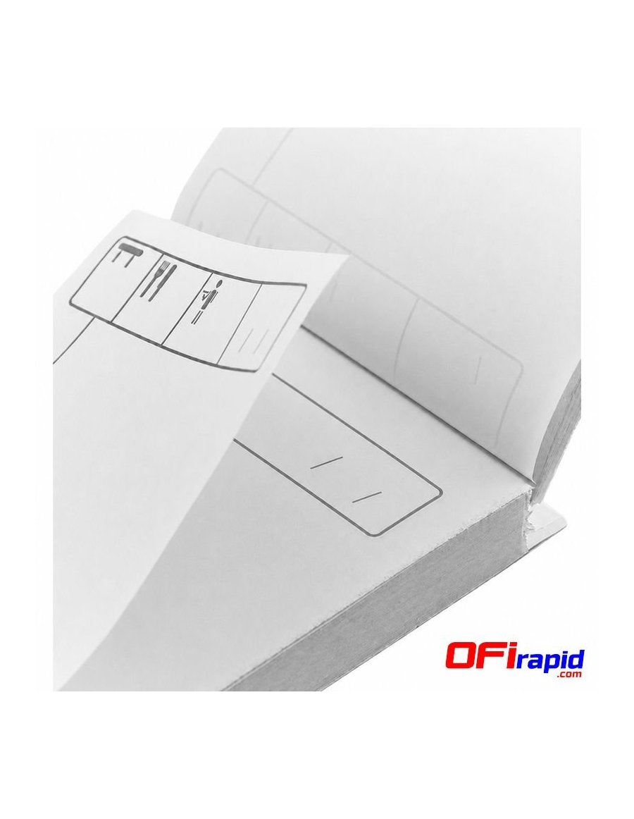 Talonario de comandas para camarero duplicado autocopiativo y numerado 10 x 15 cm