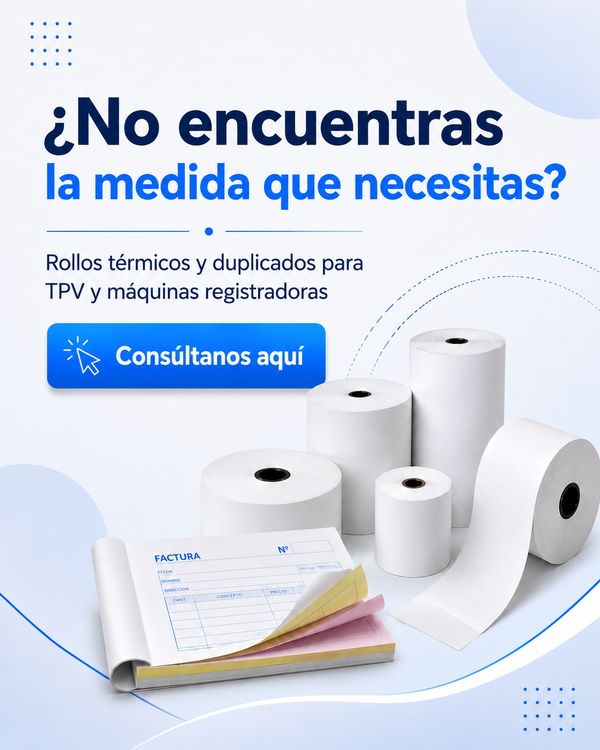 Rollos Térmicos para TPV y Hostelería en Canarias